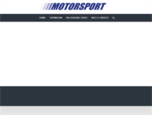 Tablet Screenshot of motorsportorino.com